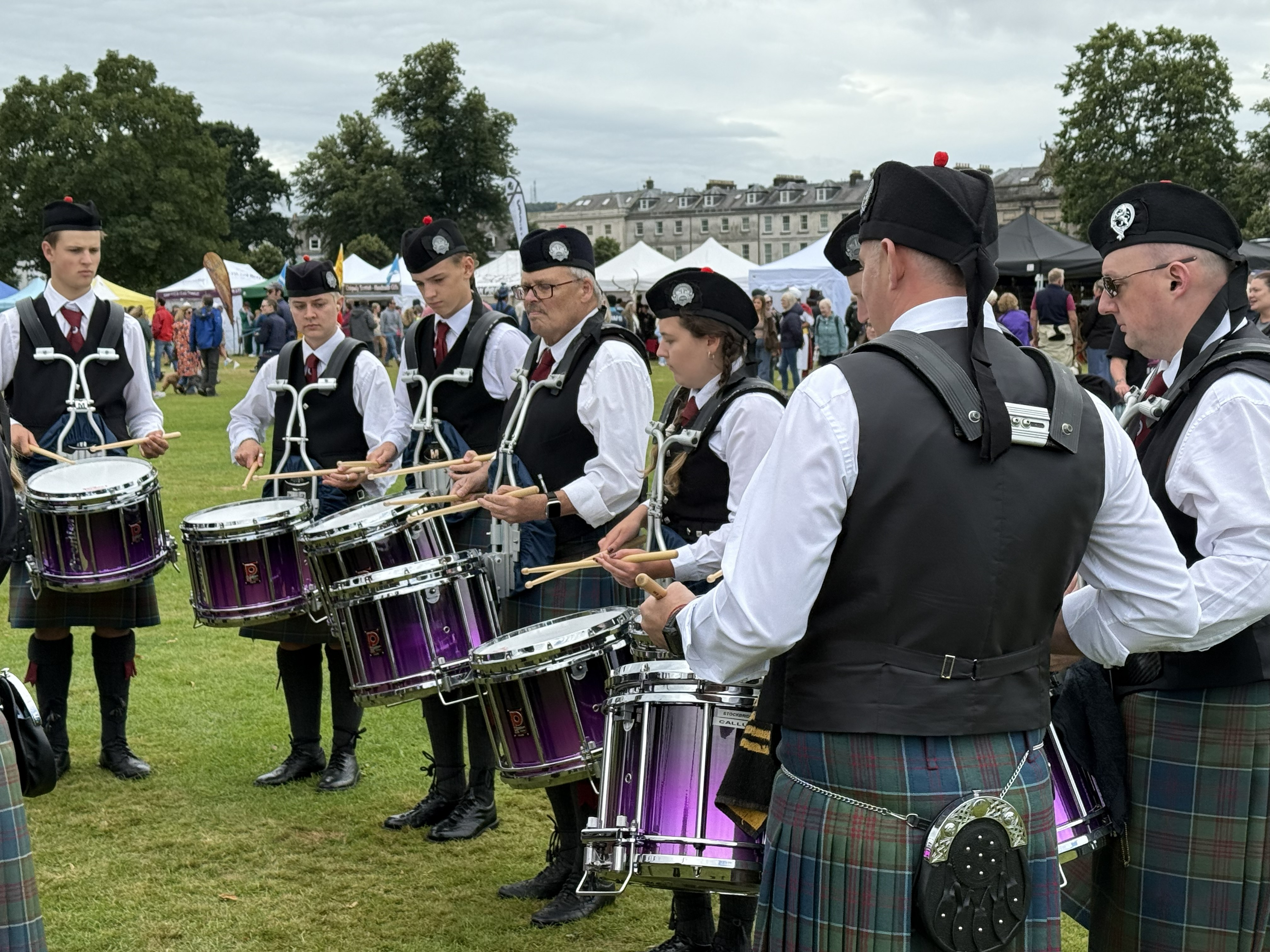Stockbridge Pipe Band Grade 3B at the Perth Highland Games 2026